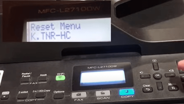 Brother HL L2350DW Replace Toner Error Menu Bypass Settings Fix